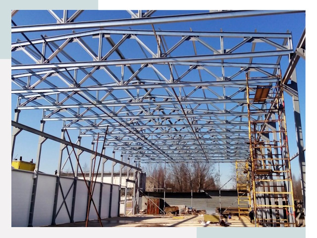 Строительство цехов в Новокузнецк от 616 руб. под ключ