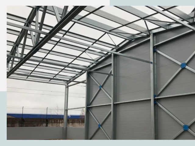 Каркасные ангары от СтальСтрой-Нвк по цене от 616 руб.