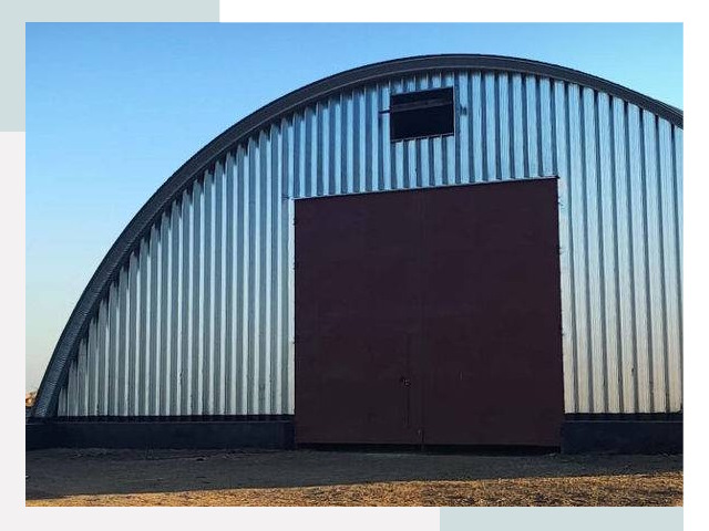 Бескаркасные ангары в Новокузнецке