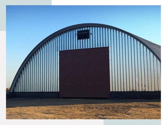 Арочные ангары в Новокузнецке