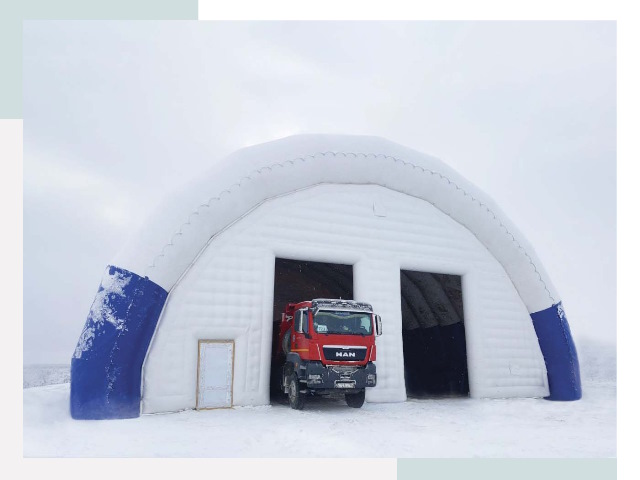 Мобильные ангары в Новокузнецке