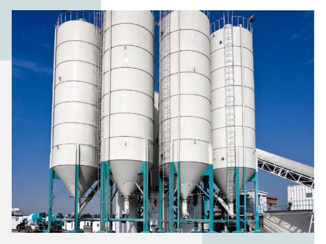 Строительство цементных силосов в Новокузнецке