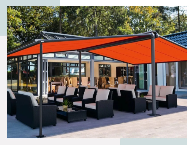 Навесы для кафе и ресторанов в Новокузнецке