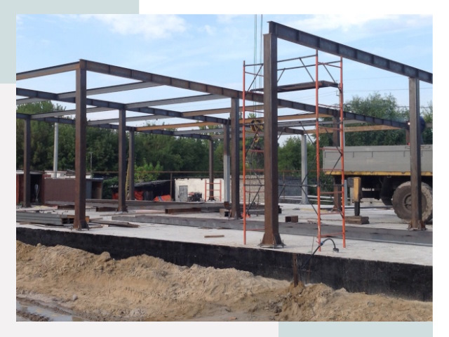 Фундамент для ангаров в Новокузнецке