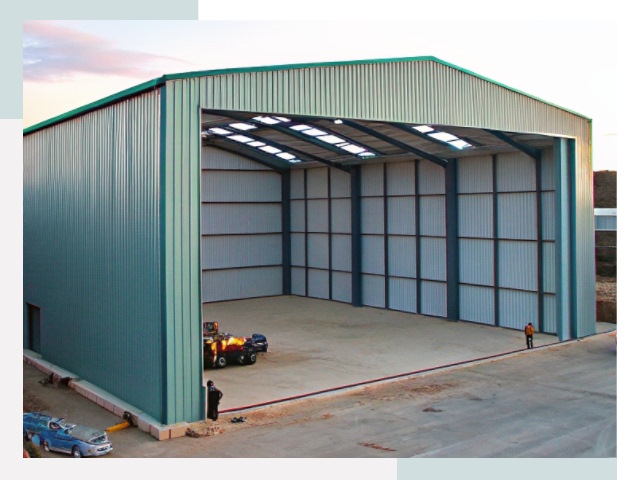 Строительство ангаров в Новокузнецке